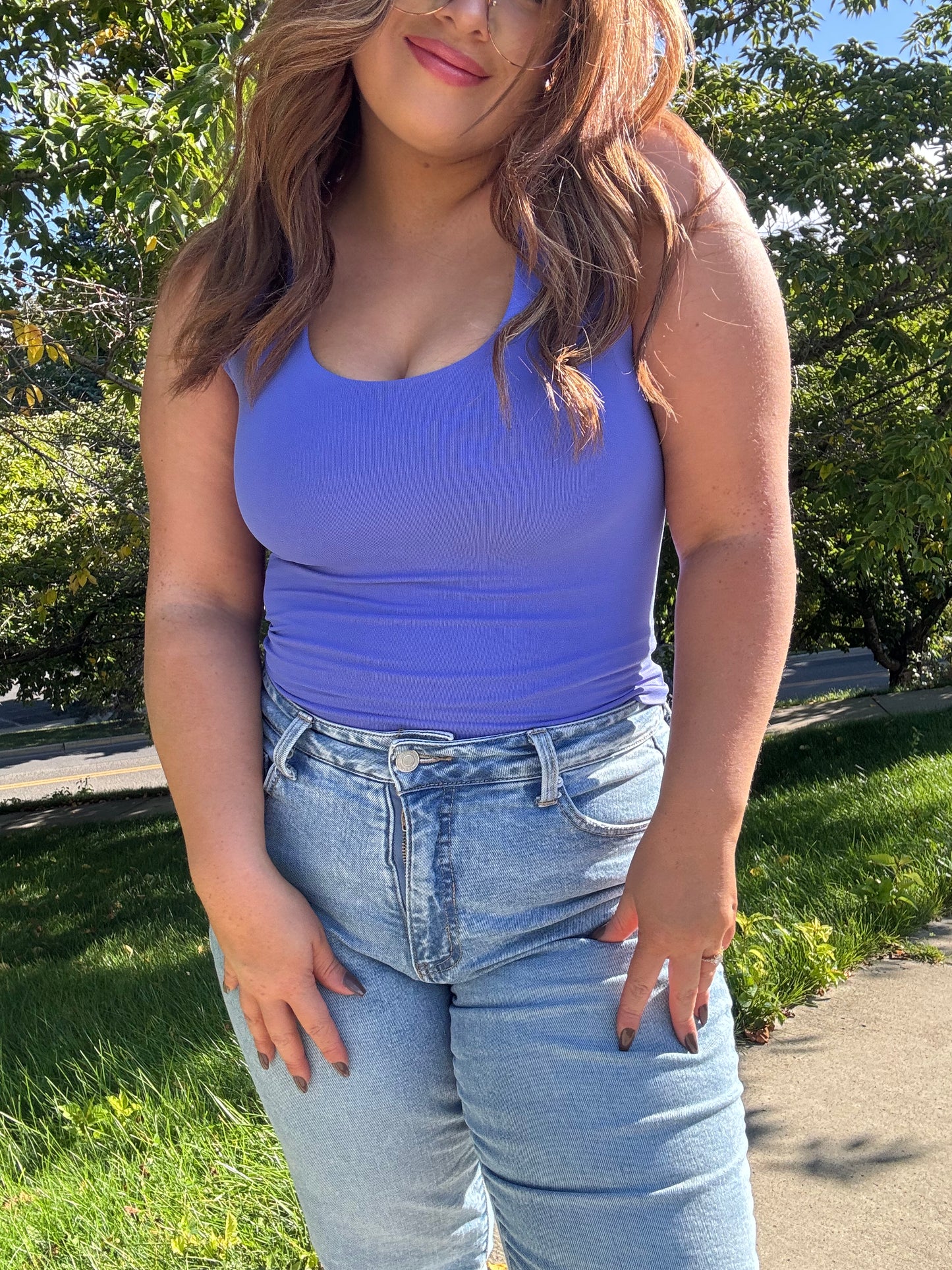 Blueberry Seamless Tank